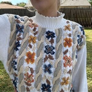 Vintage hand sewn sweater